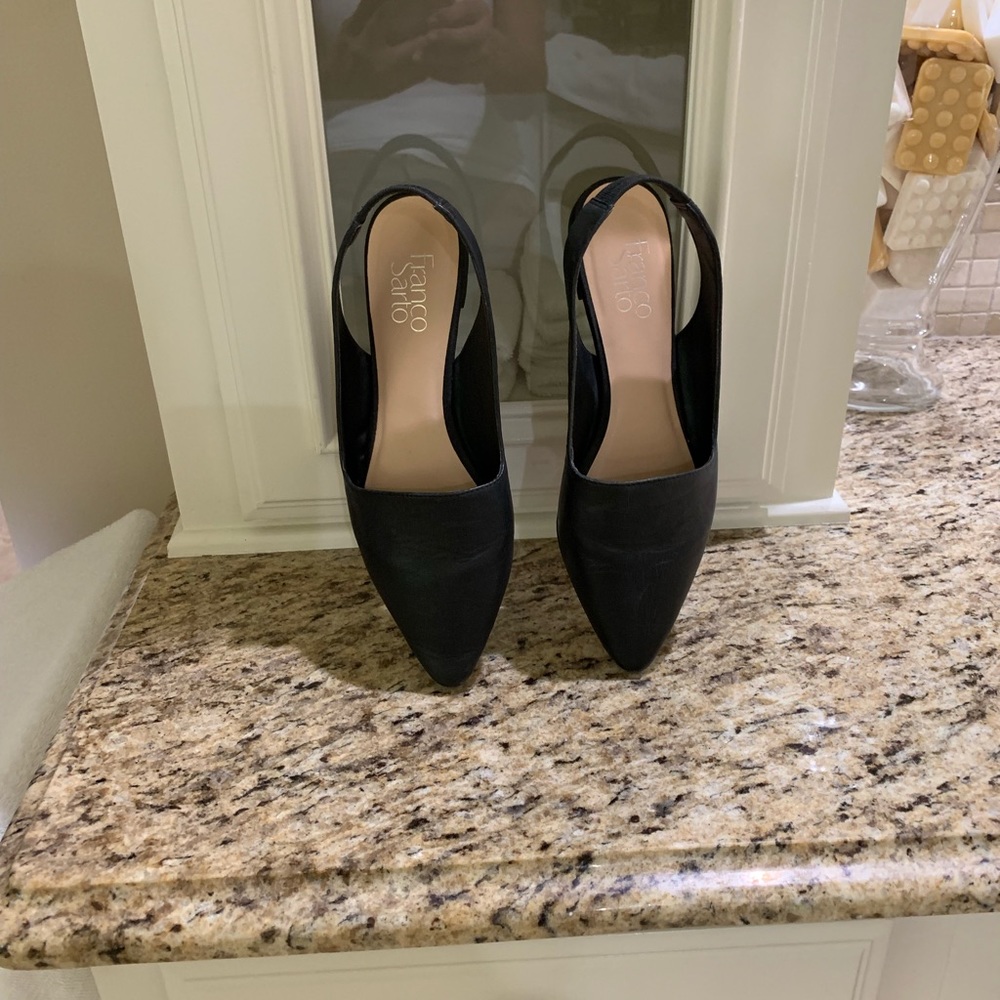 Ladies sling back flats